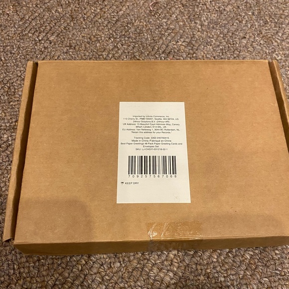 Colorful Hello Note Cards Set - Picture 3 of 3